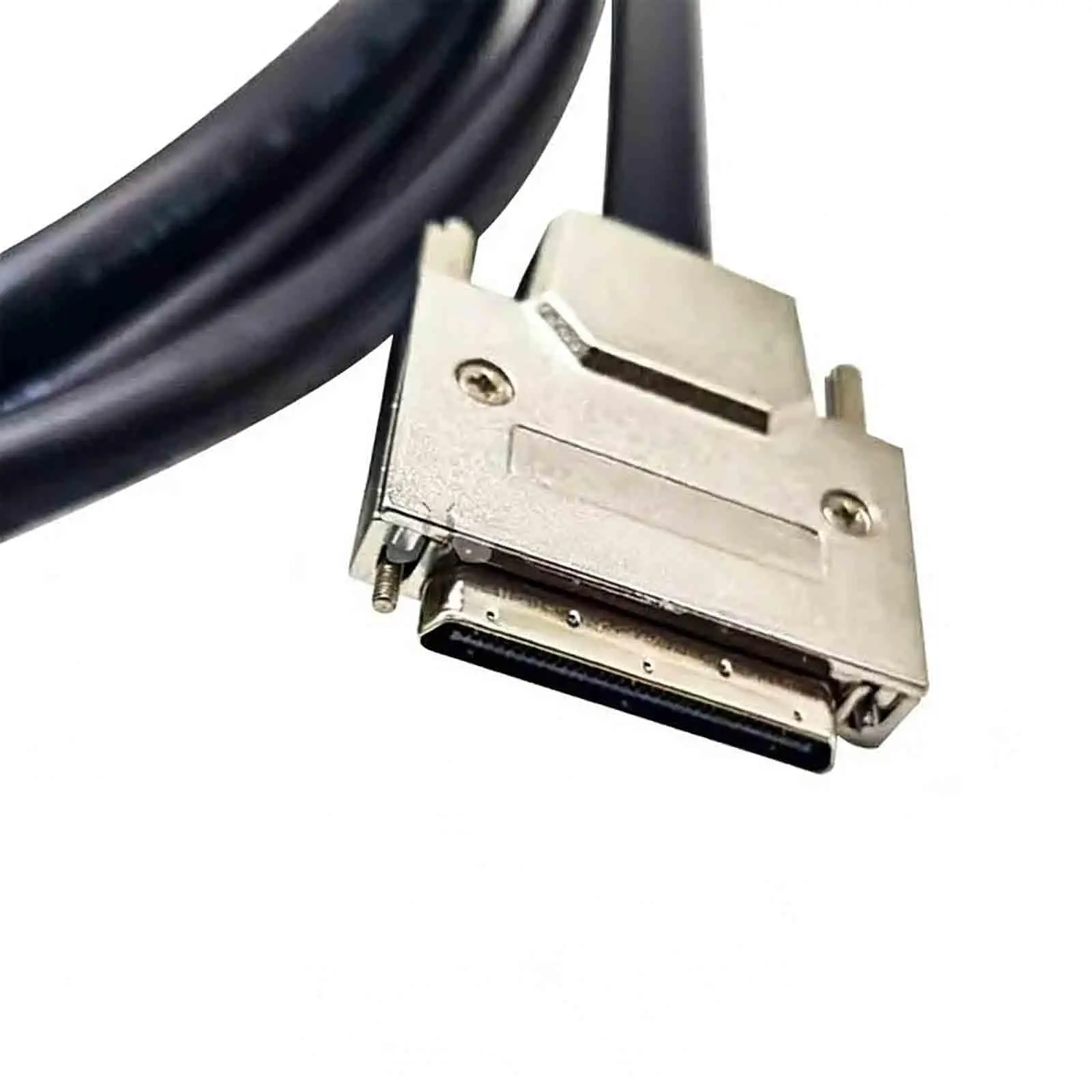 SCSI VHDCI 68 Pin Male to VHDCI 68 Pin Male Zinc Alloy Field Assembly Cable 2Meter