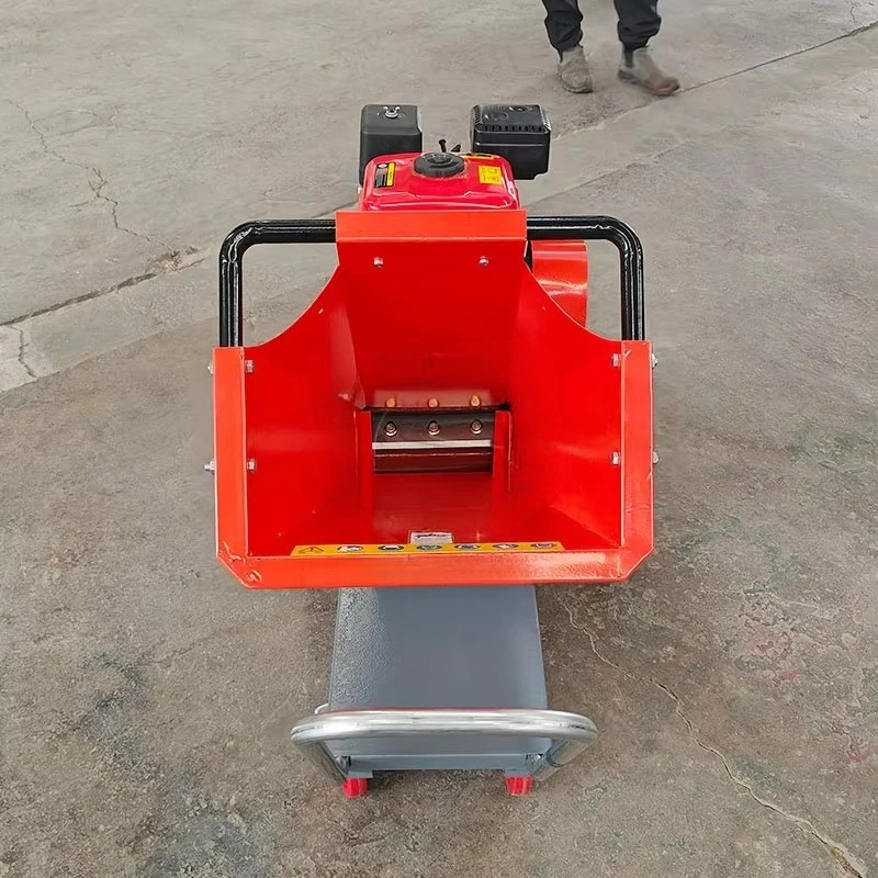 Cheap Tree Branch Chipper Forest Wood Shredder Machine Gas Engine Farm Garden Electric Crusher Chipping Machine