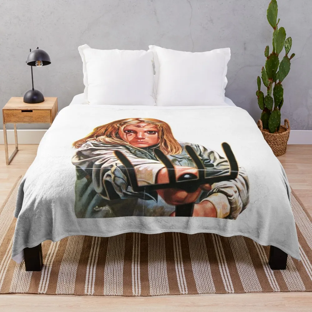 

Final Girl Throw Blanket Tourist Blanket Luxury Brand Blanket Soft Blanket Soft Big Blanket