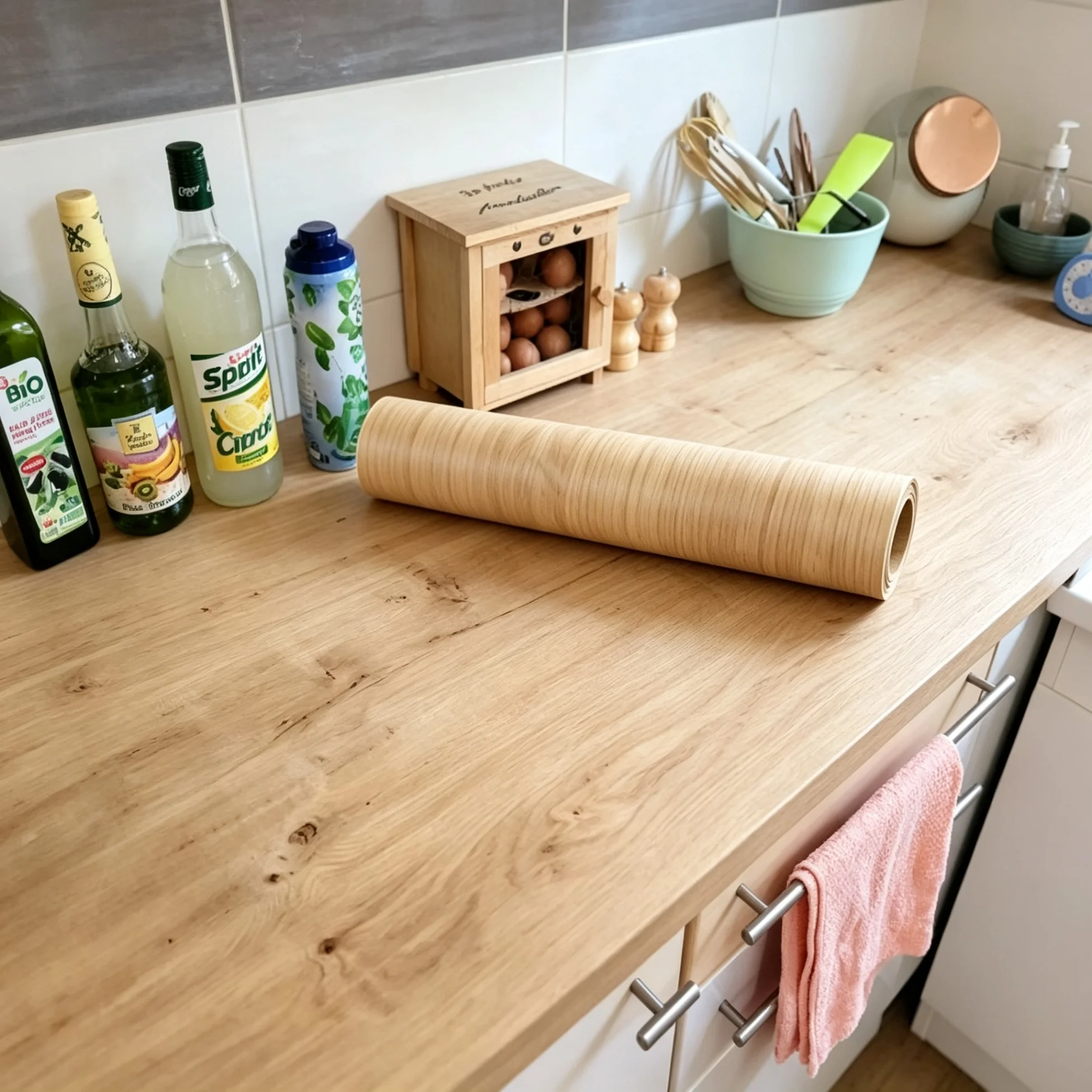 

Wood Grain Vinyl Self Adhesive Peel And Stick PVC Wallpaper Waterproof Removable for Wardrobe Cupboard Furniture Home Decoration