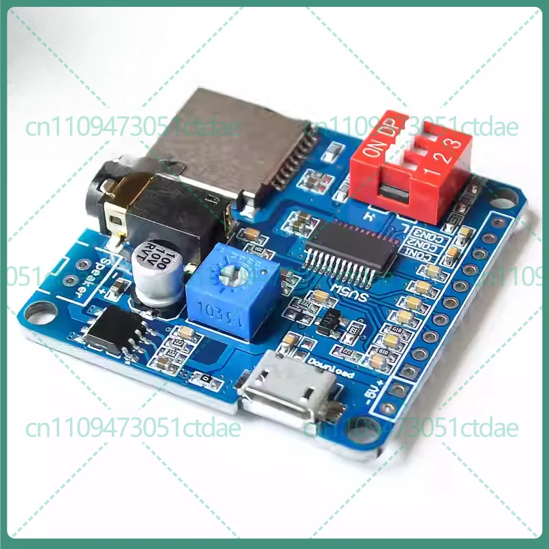 2-8pcs For DY-SV5W MP3 Trigger Playback Module Serial Control