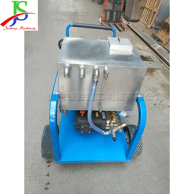 Compressed air high speed jet sandblasting rust cleaning machine sewer dredging equipment