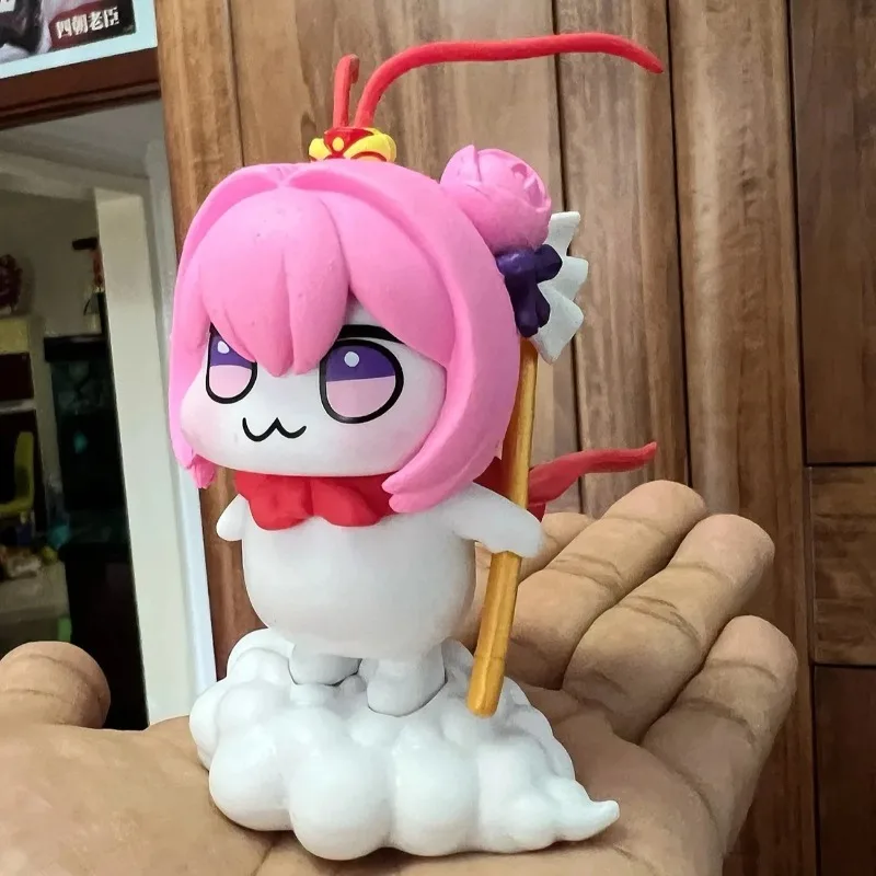 لطيف القرد الملك دورو نموذج لجسم دمية أنيمي نيكي آلهة النصر الطرفية سطح المكتب الديكور تأثيري لعبة الهدايا