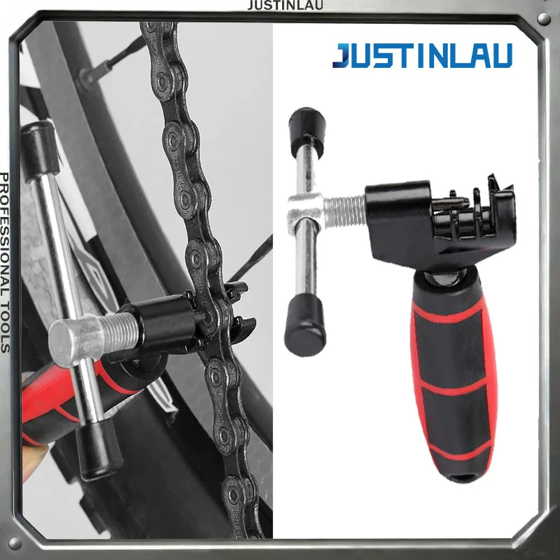 

JUSTINLAU 1PC Durable Bicycle Chain Repair Tool Chain Disassembler Circuit Breaker Splitter Bicycle Chain Disassembly Tool