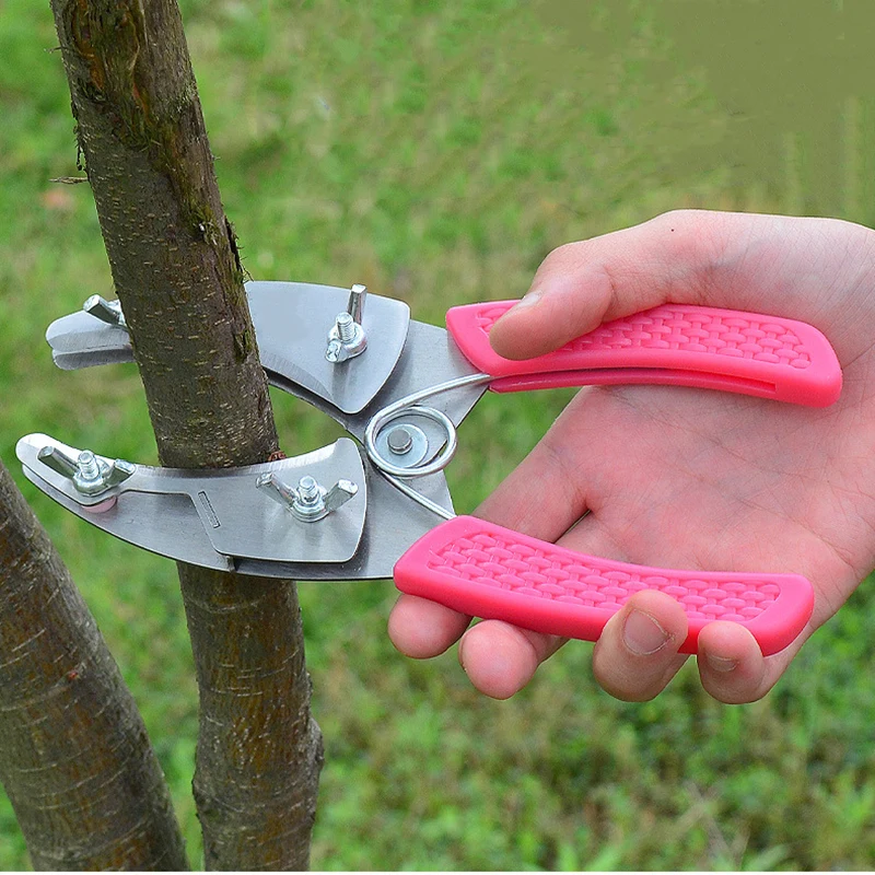 

Grafting Tool Peeling Shears Plant Cutter Ring Shaped Fruit Tree Peeler Bark Stripping Cutting Garden Alloy Steel Girdling Knife