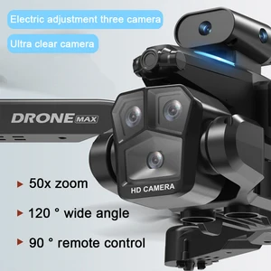 طائرة بدون طيار احترافية للتصوير الجوي ، C10 ، 8K ، HD ، 3 كاميرات ، تجنب العوائق بزاوية 360 درجة ، تدفق بصري ، كوادكوبتر بعيد المدى ، جديد أفضل 12 مبيعات احترافية للطائرات بدون طيار طويلة المدى - رقم 10