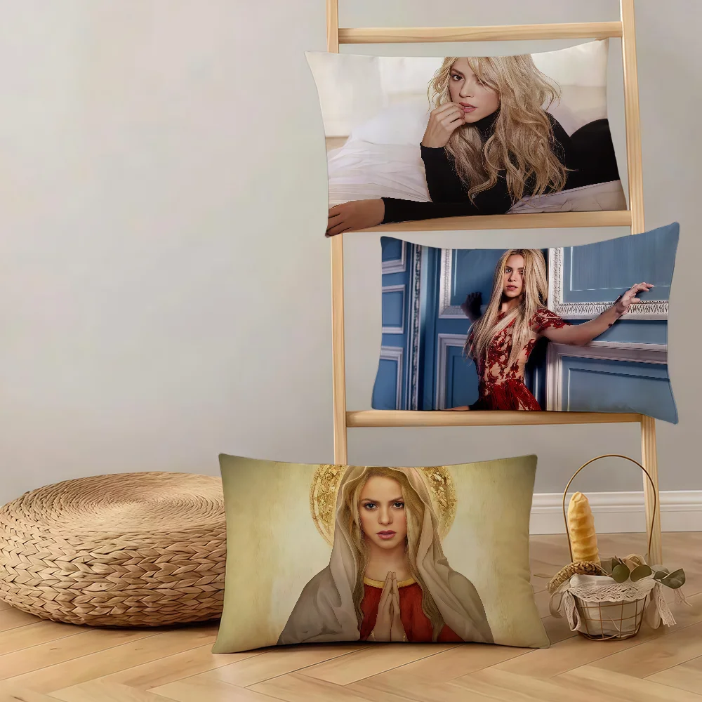 Singer S-Shakira-ES cushion cover Rectangle Pillow Cover Hit Product Comfortable Warm Bedding Party Gift