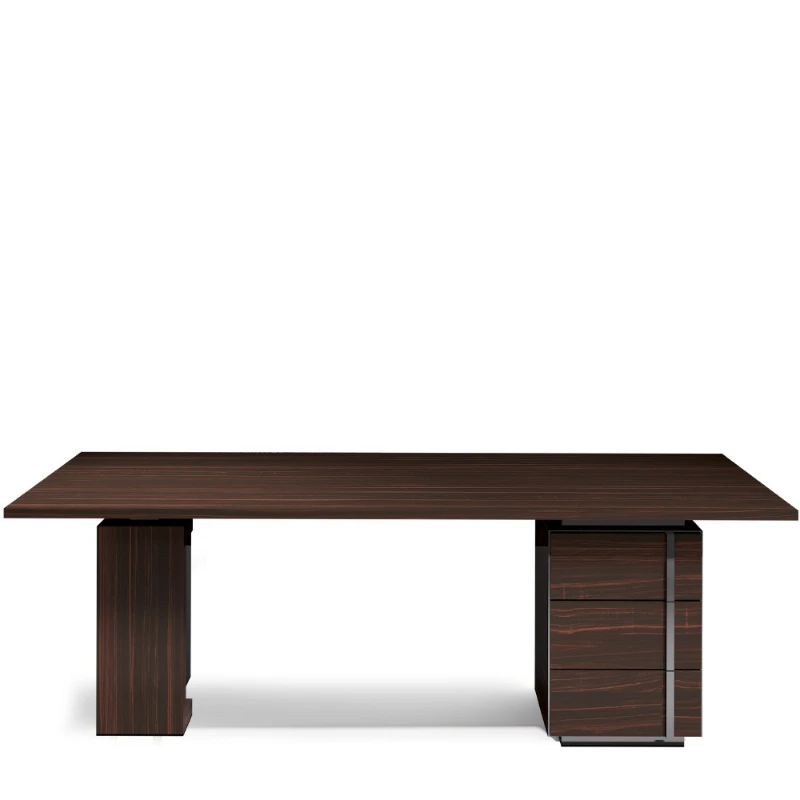 Painted boss table light luxury desk simple model room study computer table