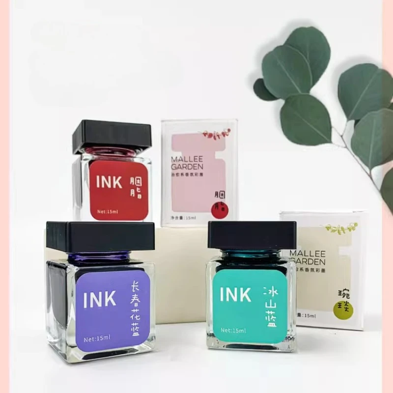 15ml Non-carbon Color Ink Not Easy To Block The Pen Easy To Clean for Fountain Pen Dipping Water Pen Painting Writing Graffiti