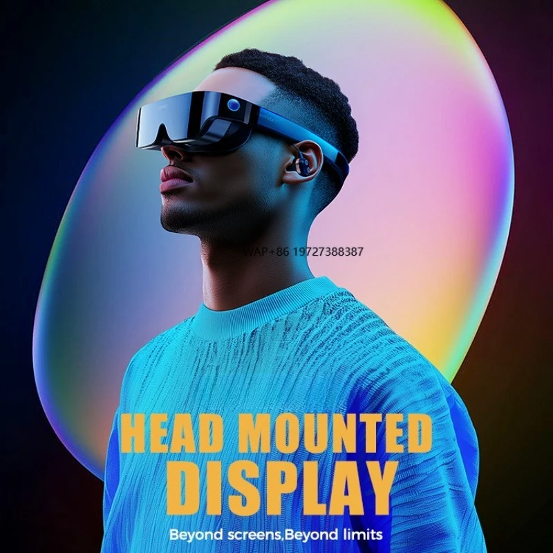 

Nearsightedness-friendly Space Giant Screen VR Smart Glasses Head Mounted Display for Private Cinema Immersive 3D Games Hardware