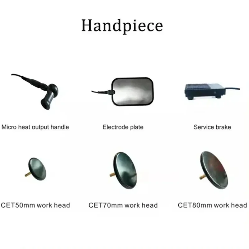25 448 كيلو هرتز CET RET Tecar العلاج الطبيعي العلاج الطبيعي الإنفاذ الحراري آلة إدارة الألم تدليك الجسم السيلوليت آلة التخسيس #4
