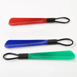 2Pcs Shoe Lifter Labor-saving Smooth Surface Plastic Professional Sturdy Shoehorn Spoon Shape Shoehorn Shoe Lifter Shoe Helper