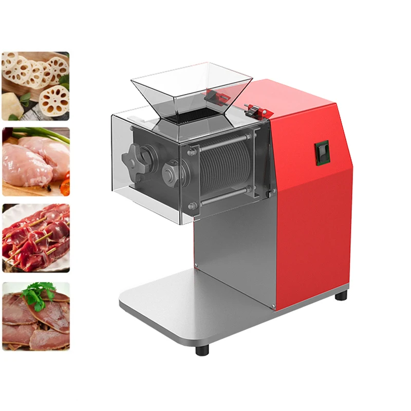 

Meat Cutter Electric Meat Slicer Shredding Machine Durable Food Chopper Chipper Commercial Home Vegetable Cutting Machine 1100W