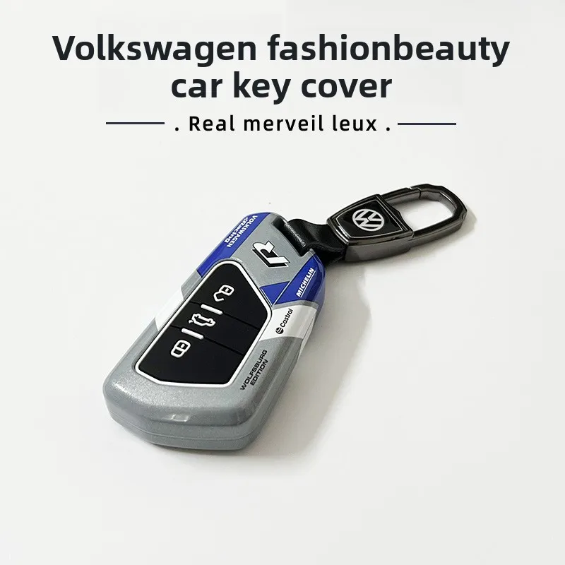 

Car Remote Key Case Cover Shell For Volkswagen VW Golf 8 MK8 ID-4 ID-6 For Skoda Octavia A8 For Seat Leon FR MK4 Cupra