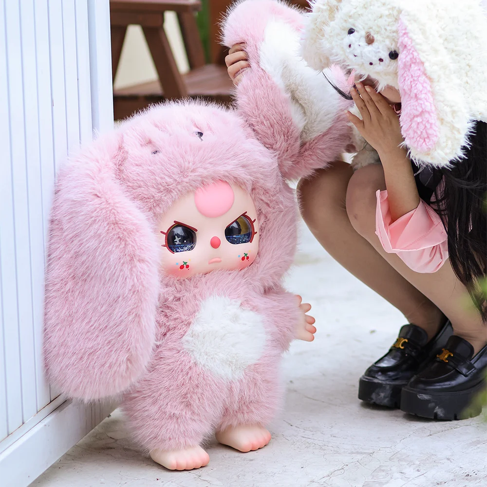 

Baby Three 1000% Vinyl Face Blind Box Trendy Cute Baby Three Plush Toys Big Baby Cartoon Room Decoration Girls Birthday Gift