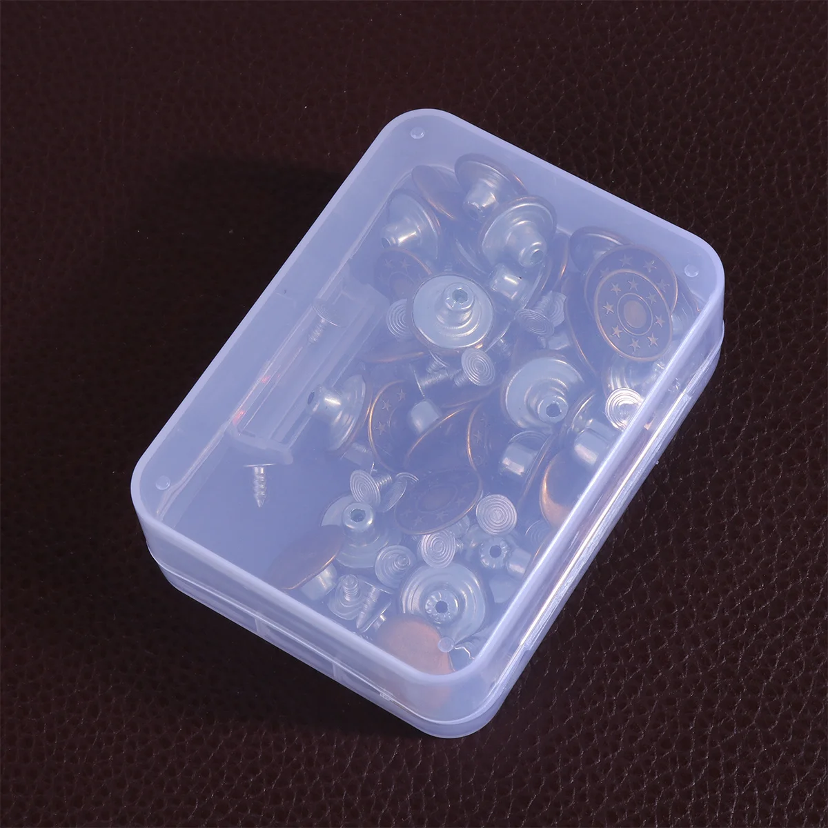 

50 set 17Mm Metal Jeans Buttons Strong Rivet Design No Sewing Needed For Jeans Shorts Jackets Suspenders Trousers Coats Bronze