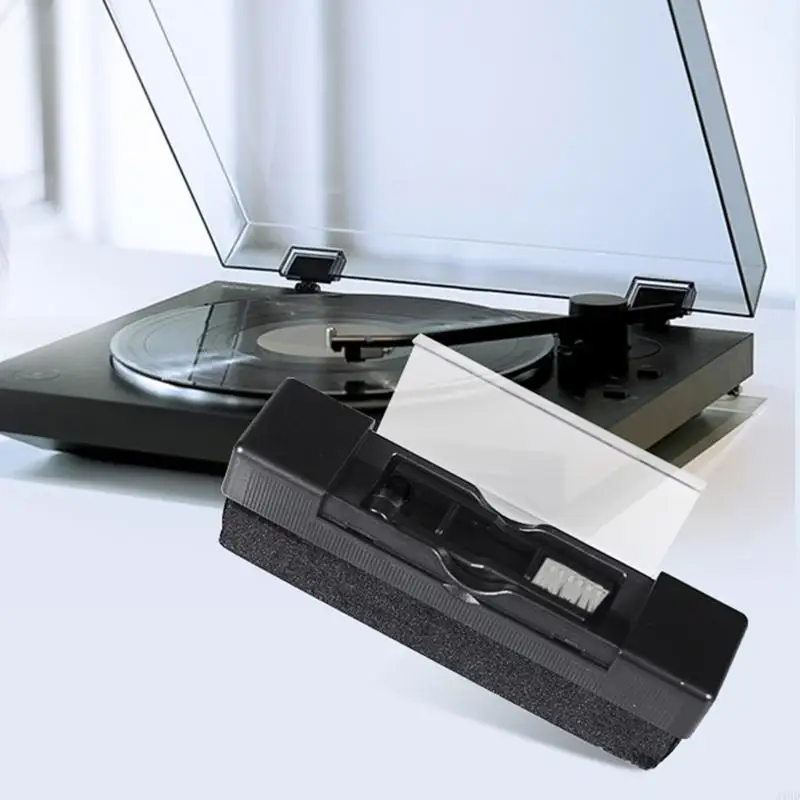 J1HD فينيل سجلات تنظيف فرشاة سجل فرشاة تنظيف الغبار الصيانة