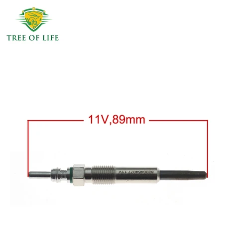 Imagen 2 del producto 4x bujías incandescentes 11V para RENAULT Clio II Master II Logan Symbol Trafic II Mouds Twingo II Scenic Espace III 1,5 1,9 dCi 8200464077