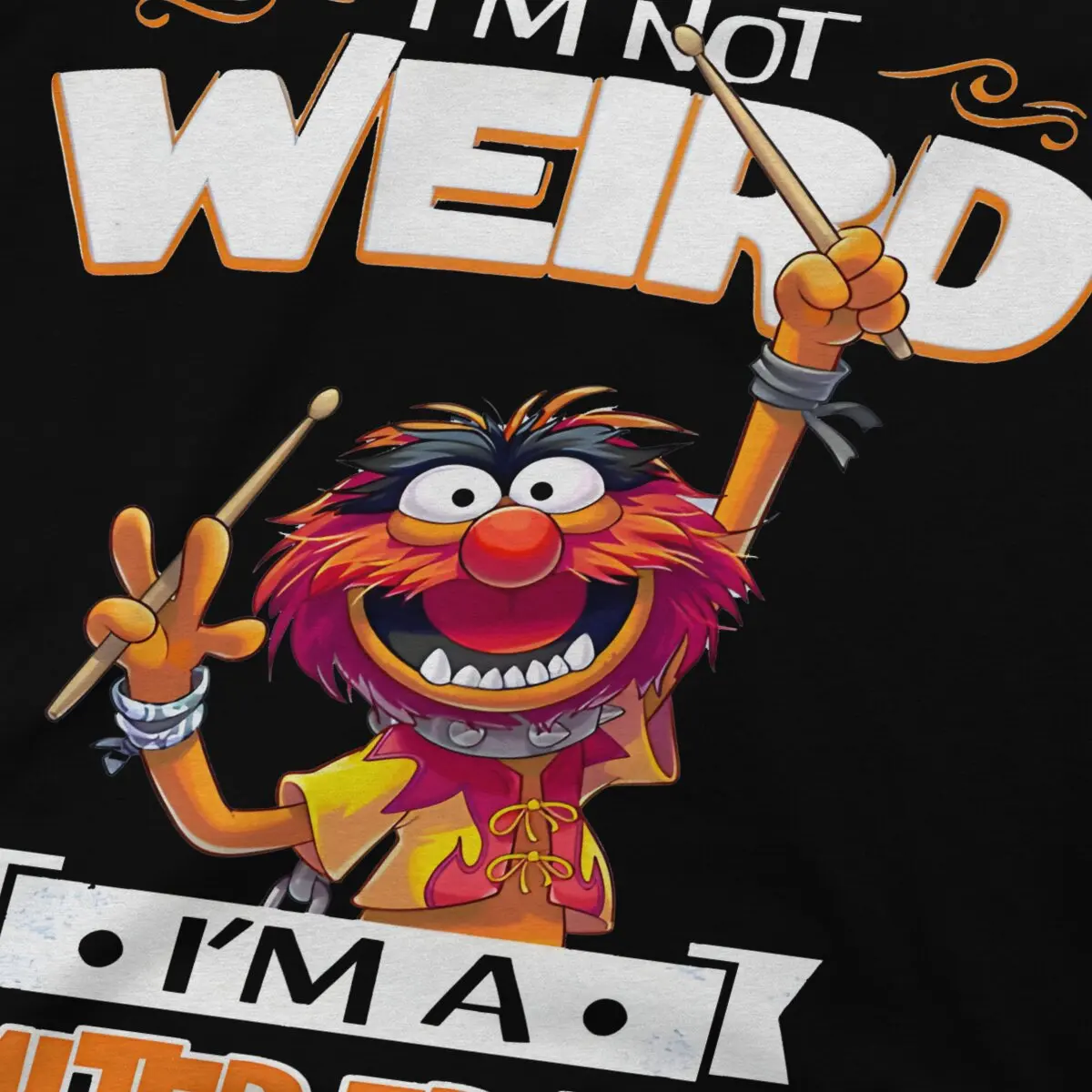 The Muppet Show Weird Tshirt Graphic Men Tops Vintage Alternative Summer Polyester Short Sleeve Harajuku T Shirt