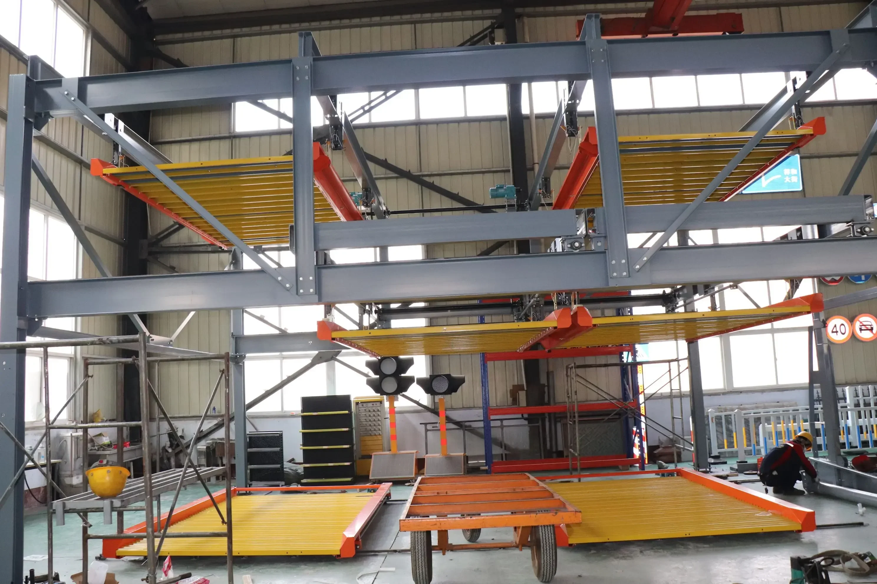 Wopeng Brand Outdoor Puzzle Car Parking System Auto Rotary Parking System Parking Lift