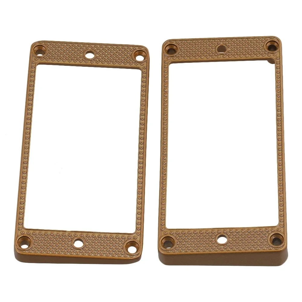 

High-Quality Guitar Curved Humbucker Pickup Mounting Rings for Electric Guitar - Metal Design for Superior Sound