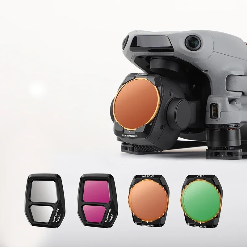 

Набор фильтров для объектива DJI Air 3S, регулируемый металлический CPL ND8PL ND16PL ND32PL ND64PLGimbal фильтры, аксессуары для объективов для дрона