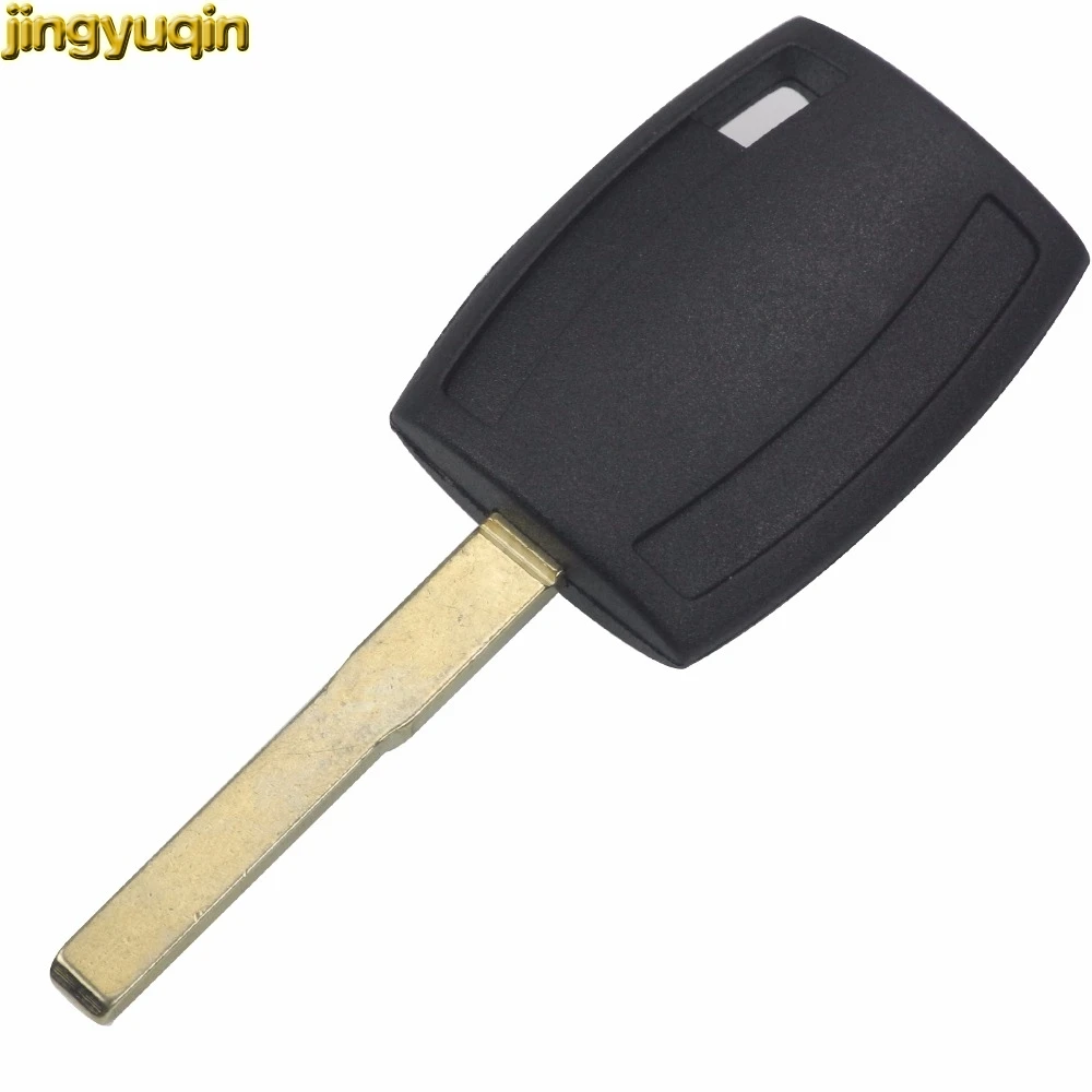 

Jingyuqin 10PCS Car Key Shell FOB for Ford Foucs 2 3 Ecosport Mondeo MK4 Transponder HU101 Uncut Blade Key Case Car Accessories