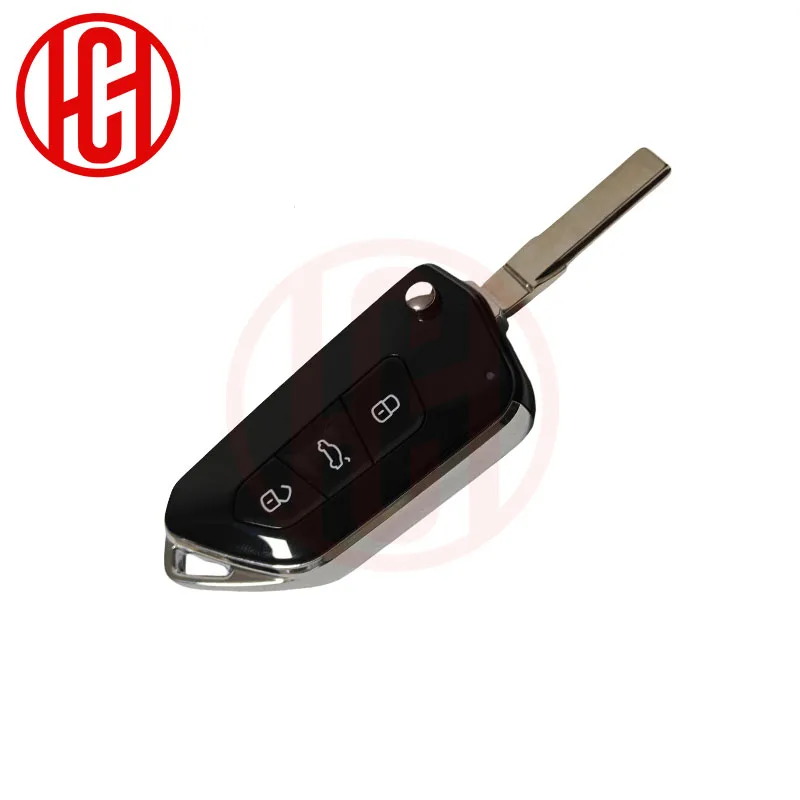 Guscio chiave telecomando auto modificato 202AD per VW Volkswagen Passat Golf Mk6 Polo Caddy Tiguan Beetle Skoda Octavia Seat