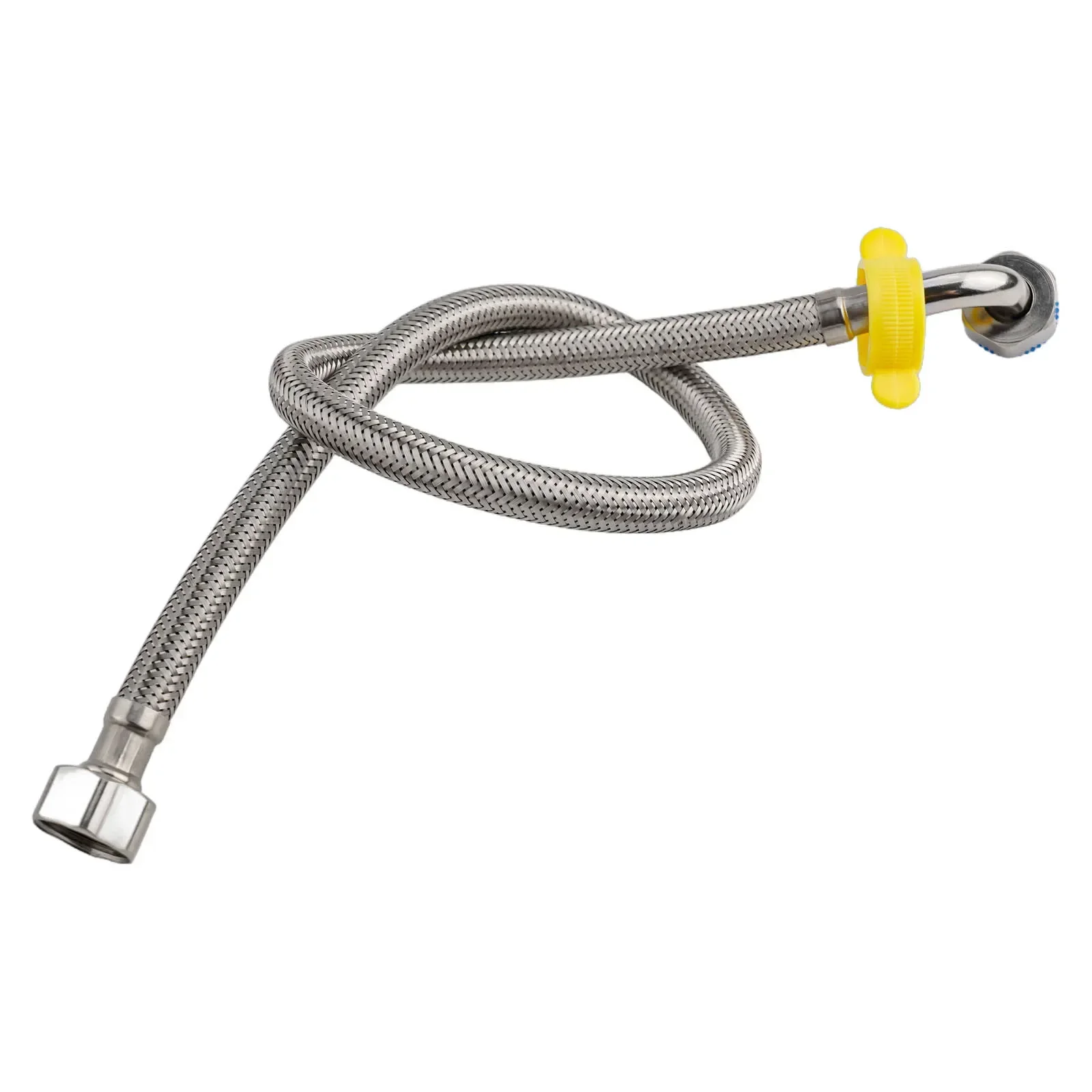 

Braided Hose Connectors Elbow Flexible Hose Bathrooms Boilers Versatile Easy Installation Long-lasting For Bathrooms