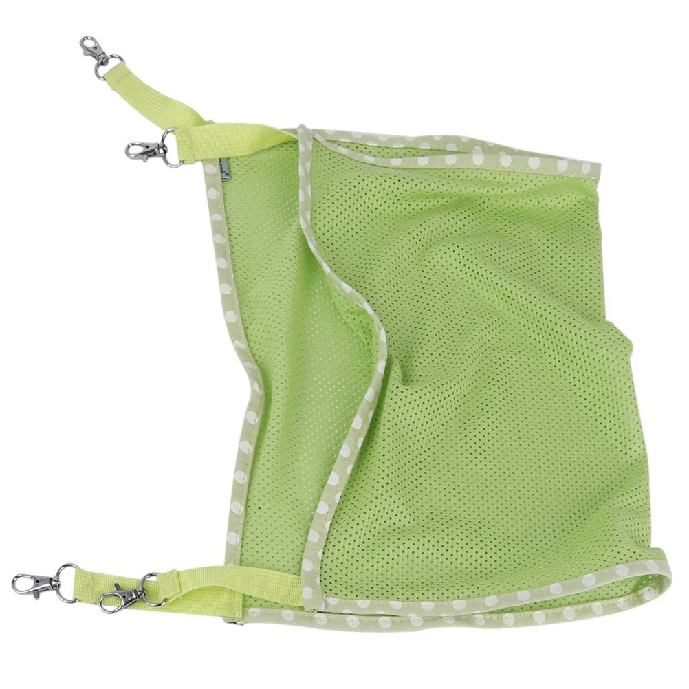 

Cat Bed Pet Hammock Breathable Mesh Easy Attach Spring Clips Animal Hanging Cage Waterproof Sleep Pad for Small Pets