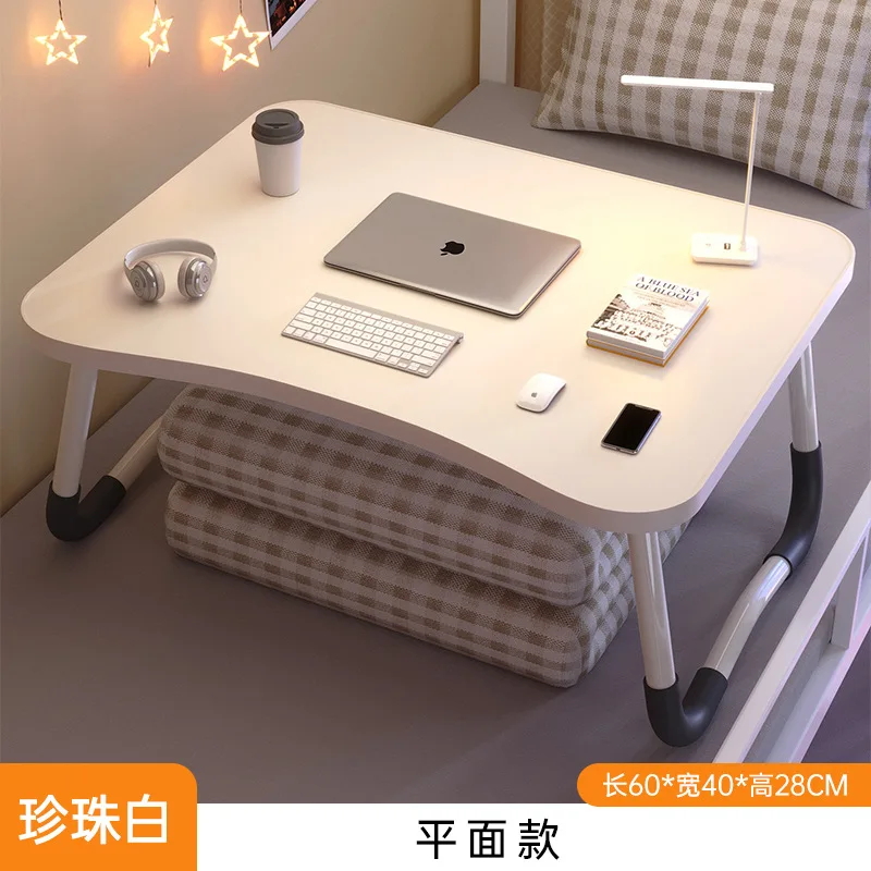 

Bed small table bedroom household writing student desk foldable dormitory simple study bay window computer