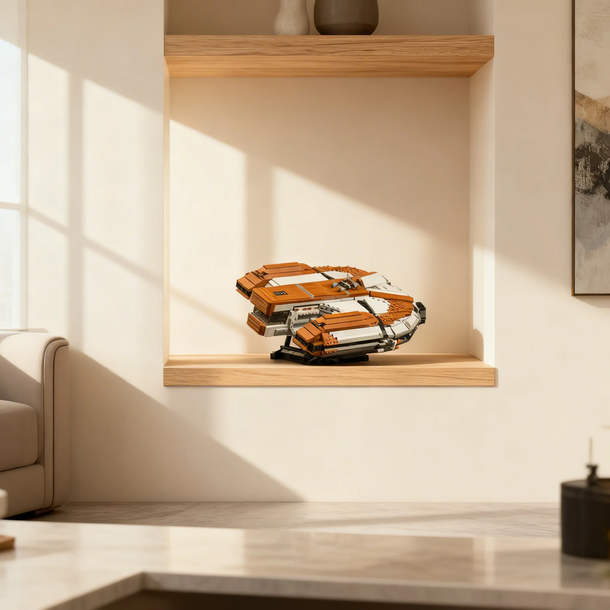 

3173pcs MOC SW Knights Of The Old Republic Ebon Hawk Star Battle Model Building Blocks DIY Creative Gift Display Decor Premium