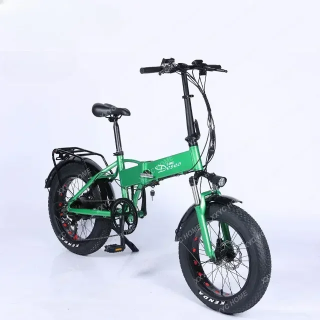 

Foldable Electric Bicycle Portable Lithium Battery Full Terrain Fat Tire Adult Driving Battery Car