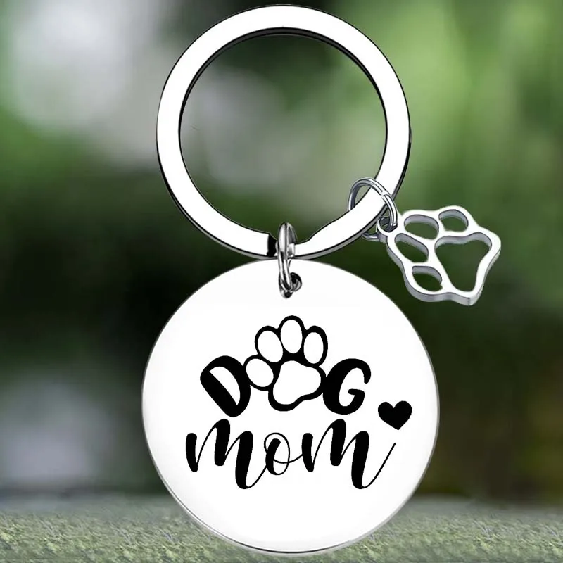 

Cute Pet Dog Gifts Keychain Dog Mom Gifts Key Chain Pendant Jewelry dog Lover Gift