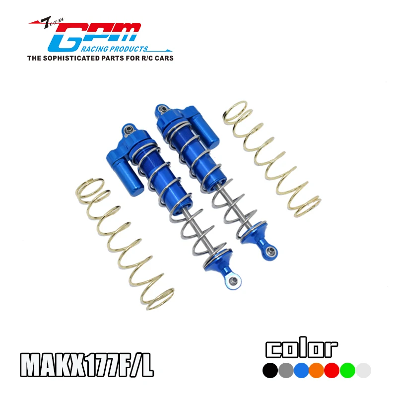 

ARRMA 1/5 KRATON 8S external spring L-shaped front shock absorber with negative pressure cylinder midpoint distance of 177mm