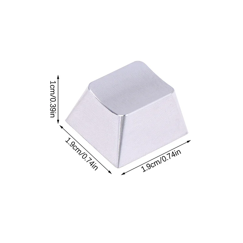 1/3/5pcs Aluminum Alloy Keycap For Mechanical Keyboard Lightweight Metal Keycap For ESC F Key Digital Zone Gaming Keycap