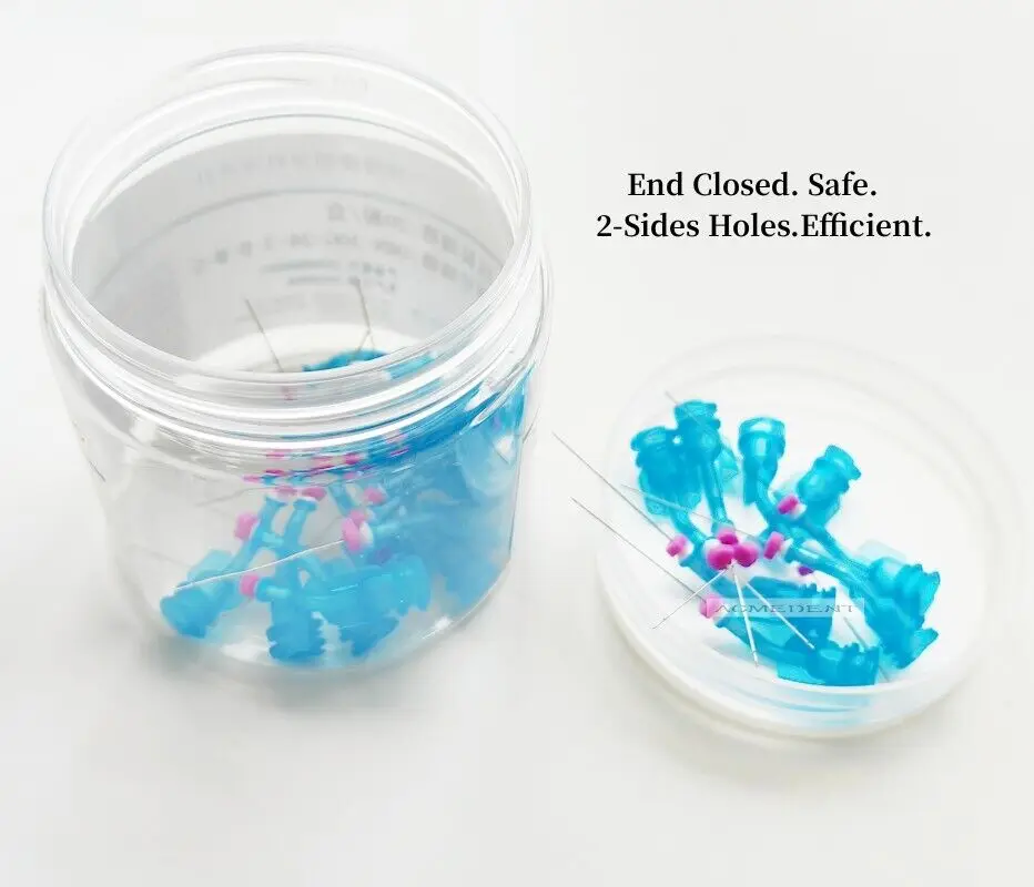 

Dental Sodium Hypochlorite Solution Root Canal Syringe Tips Irrigation