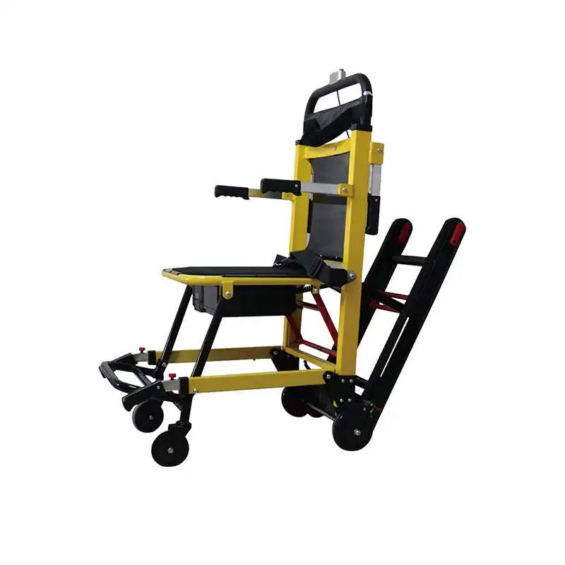 

Manufacturer wholesale folding aluminum electric stair chair elderly patient transportation rehabilitation treatment supplies