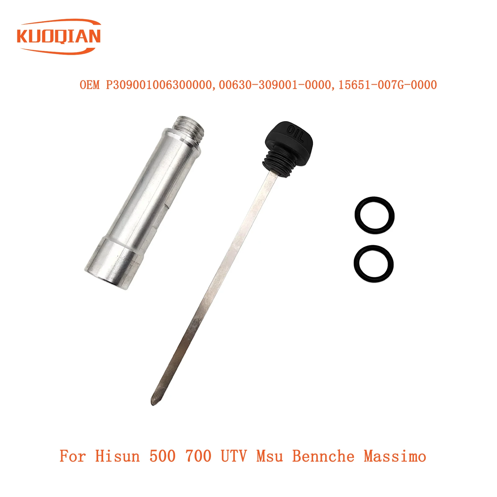 

Oil Dip Stick,Extension,Tube For Hisun UTV,HS500,vector500 700,sector450 550 750,MSU,MASSIMO,Bennche Hisun code P309001006300000
