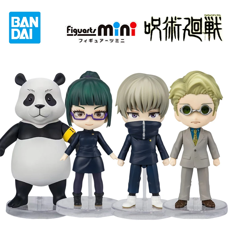 

Original BANDAI Figuarts Mini Jujutsu Kaisen Panda Zenin Maki Kento Nanami Inumaki Toge Anime Figures Model Trendy Toys For Gift