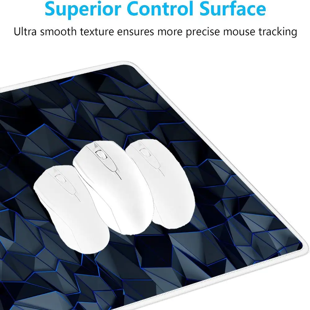 Cool three-dimensional Mouse Pad Large Gaming Nootbook Game Rug Non-slip Computer Laptop Desk Accessory Aesthetic Tablet Mat PC