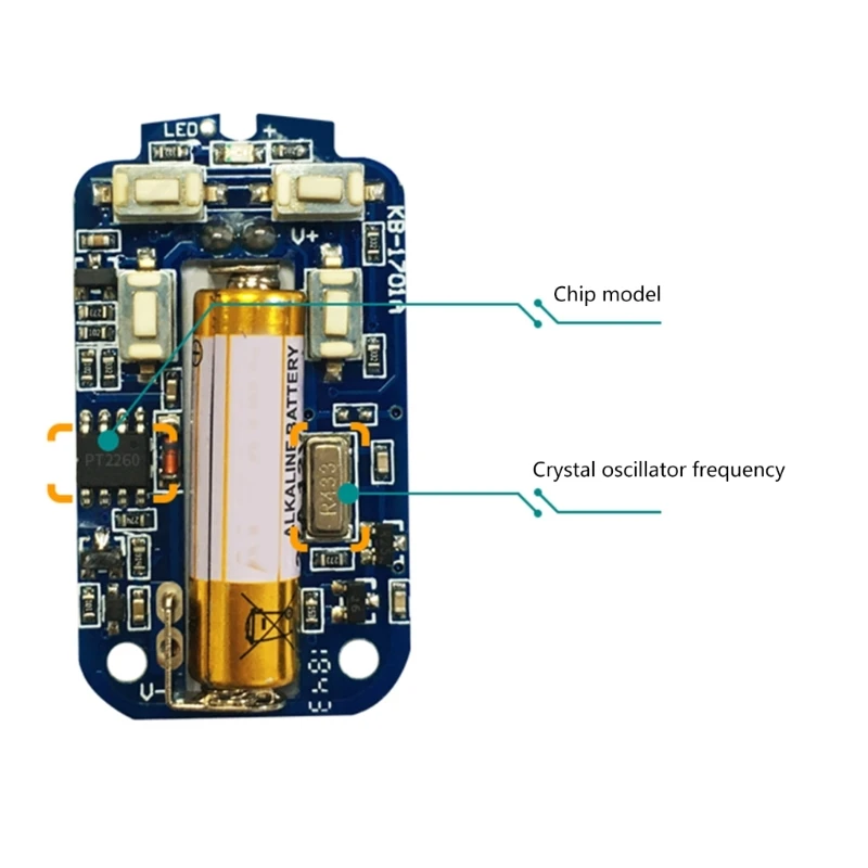 4 Channels Cloning Copy Duplicate Remote Control 315/433/418/430MHZ Clone Learning Code For Car Gate Garage Door