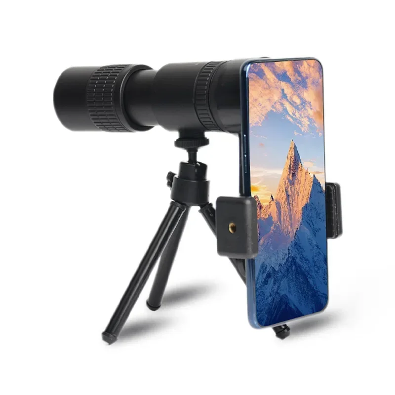 Monocular Telescope 10-300X40 Variable Magnification Outdoor Entertainment Hiking Concert Mobile Phone Telescope