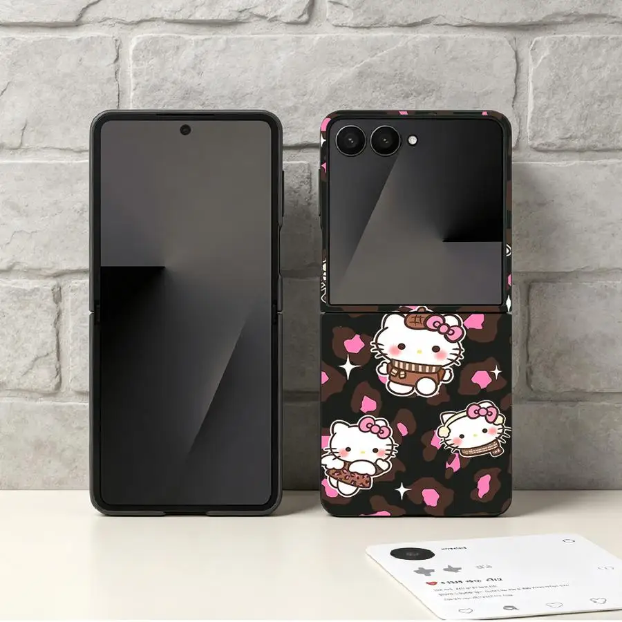 Back Phone Cover Funda Case for Samsung Galaxy Z Flip 8 Flip7 FE Flip6 Flip3 Flip5 Z Fold 8 7 6 5 4 3 Z Flip 7 6 5 4 3 Flip4