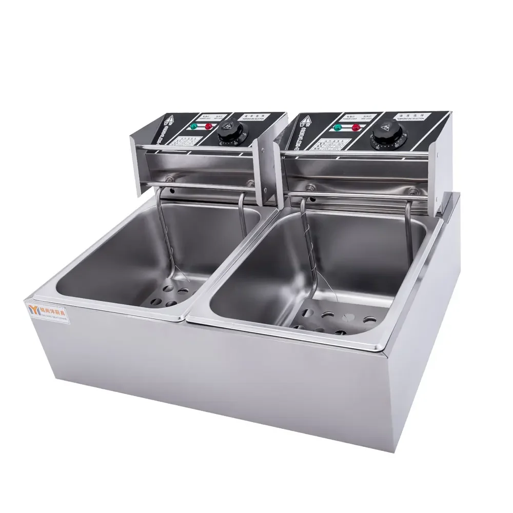 Commercial Kitchen Hotel Restaurant Kitchen Equipment Fryer/Grill/Waffle/Takoyaki/Conveyor Toaster for Food Service Industry