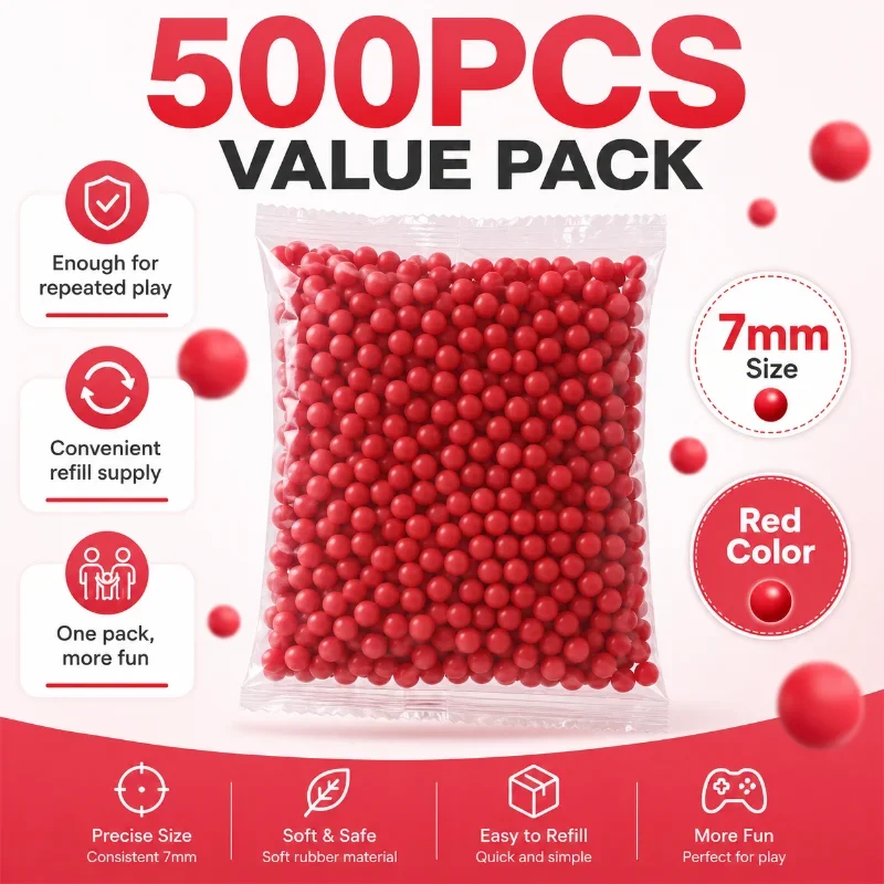bolas-redondas-de-borracha-macia-vermelha-de-7mm-com-superficie-lisa-500-pecas-por-saco-diametro-uniforme-elasticas-para-reposicao-de-lancadores-de-hobbies