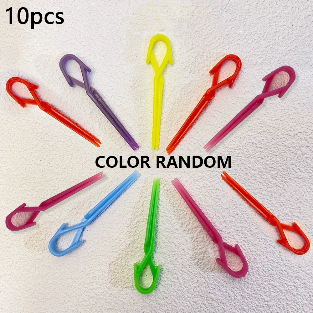 10Pcs Random Color Nail Art Proof Cross Clip Nails Coloring Protection Clip For Prevent Leakage Of Oil Gel Polish Manicure Tools