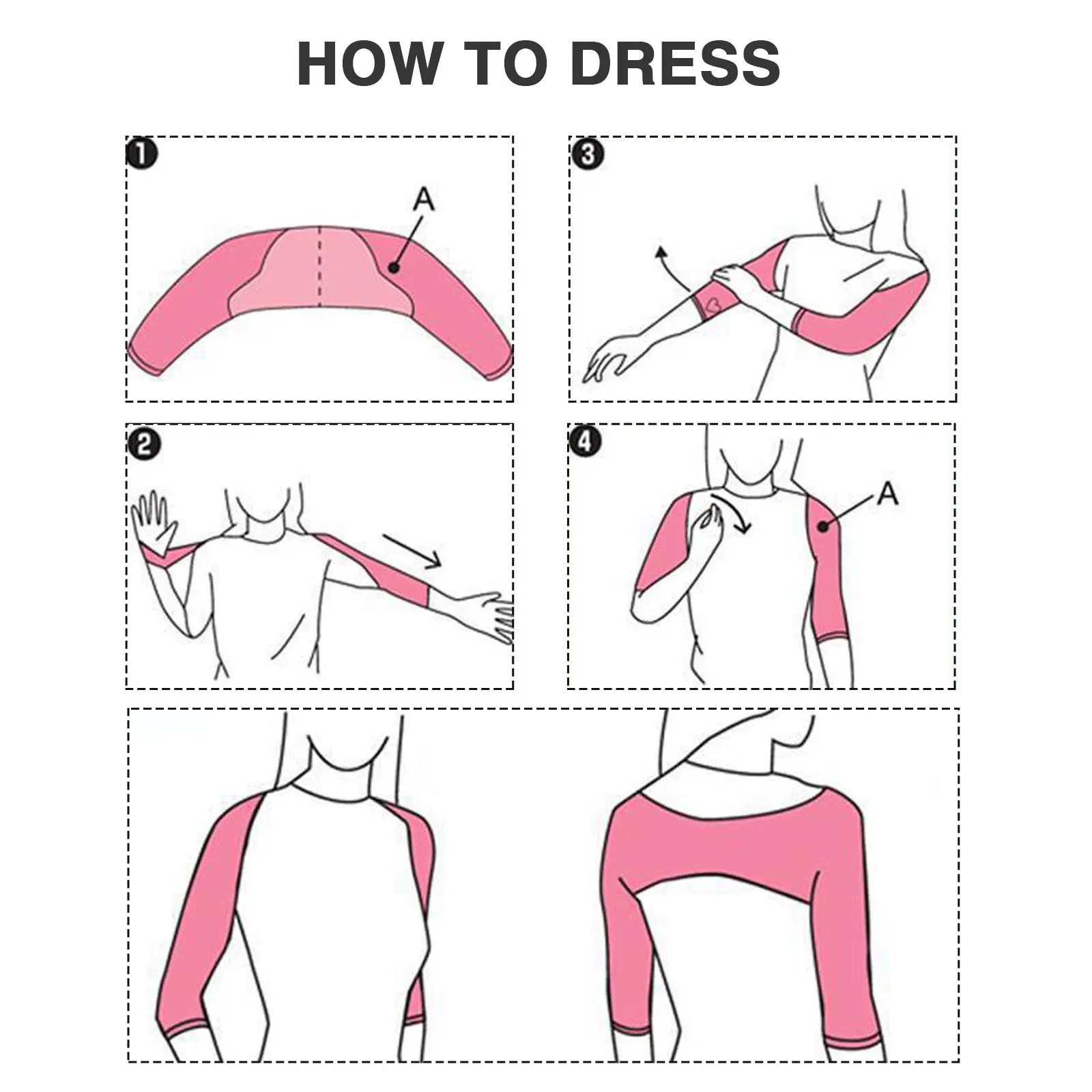 

Long Sleeve Arm Shaperwear for Women Smooth Compression No Wires Posture Humpback Prevention Shapewear