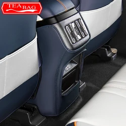 For BYD Seal U Sealion 6 Song Plus 2024 Car Leather Anti Kick Mat Pad  Anti-kick Protector Mats Seat Back Protector Accessories