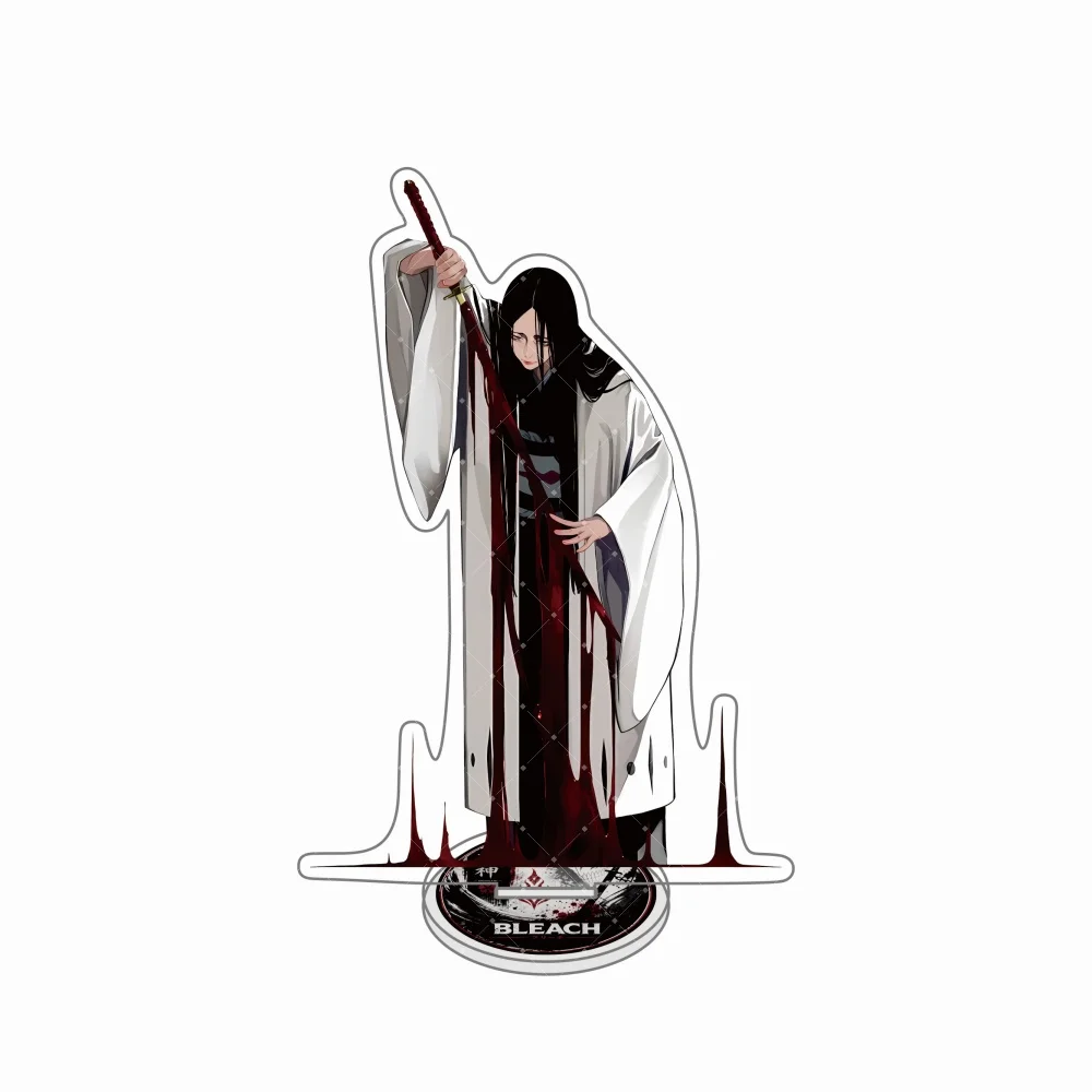 BLEACH x LAM Acrylic Standee & Keychain, Ichigo Grimmjow Riruka Sui-Feng Figure, Soul Art Showcase Desktop Decor Anime Figure